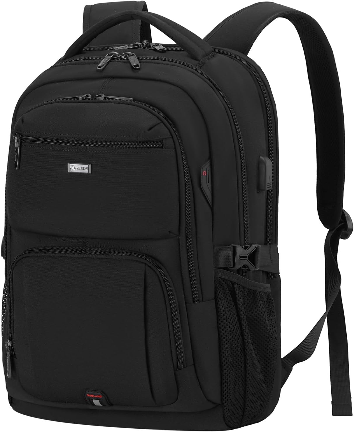 17 Inch Laptop Backpack with USB Charging Port, Water Resistant