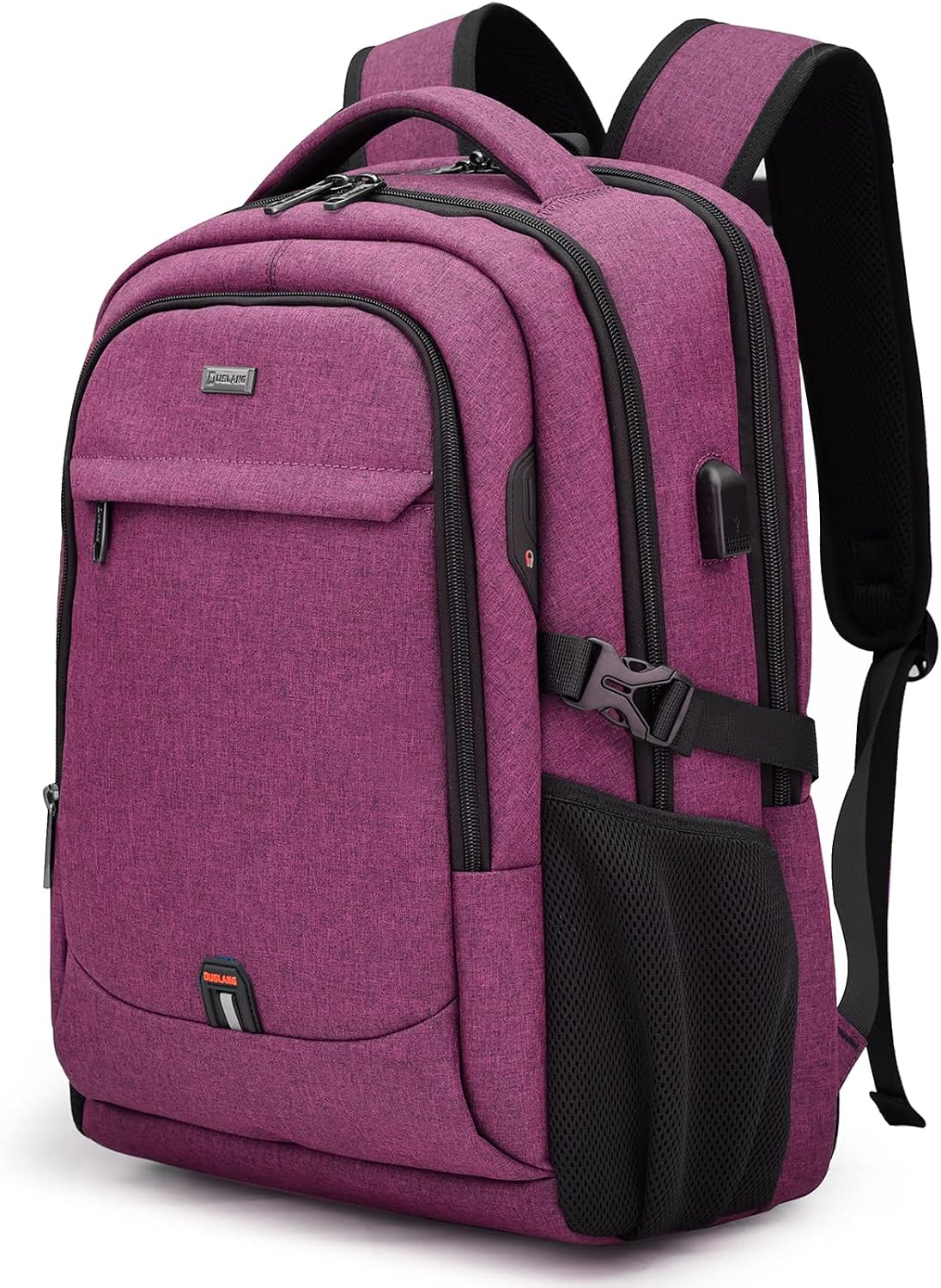 17 Inch Laptop Backpack with USB Charging Port, Water Resistant