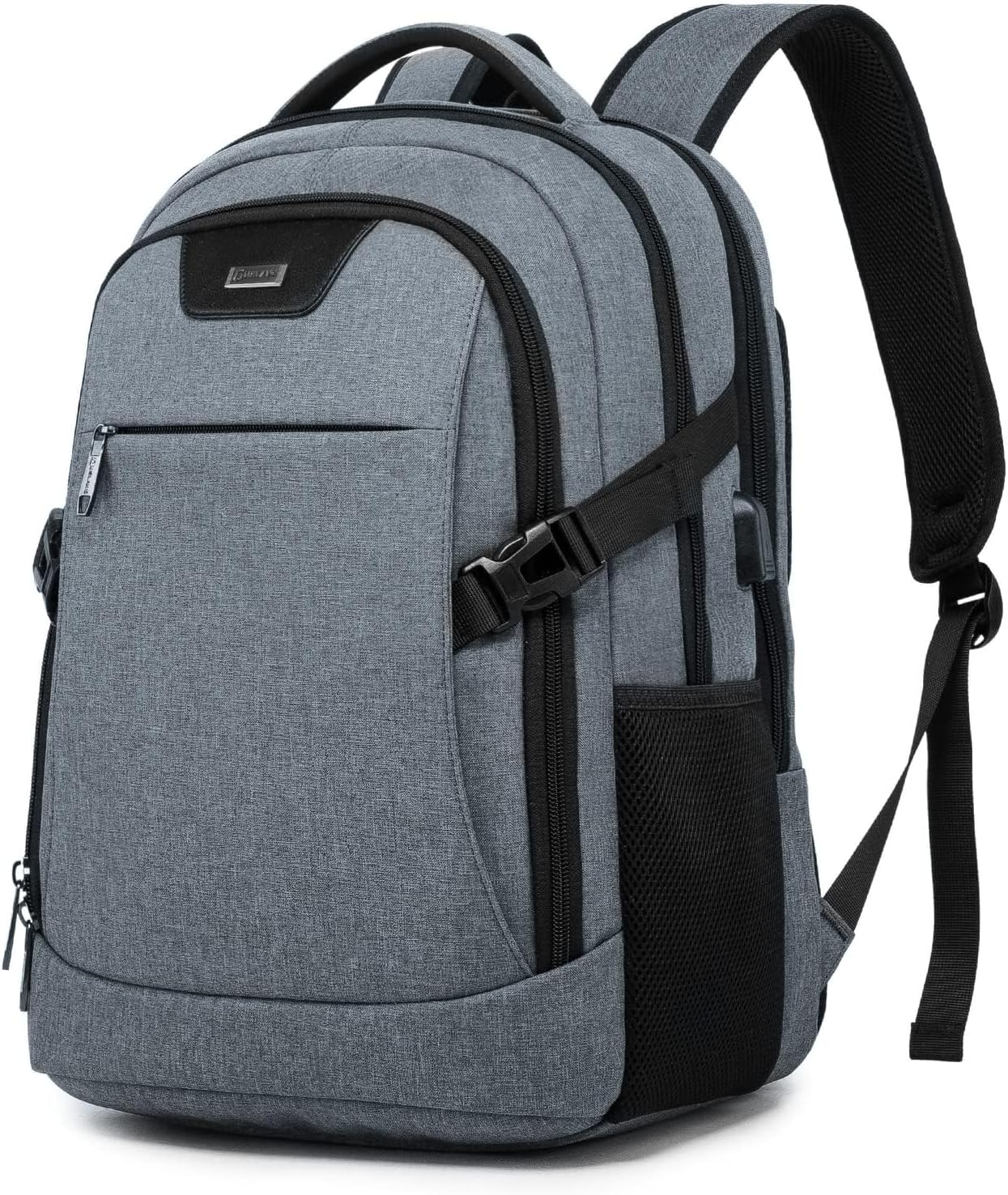 17 Inch Laptop Backpack with USB Charging Port, Water Resistant