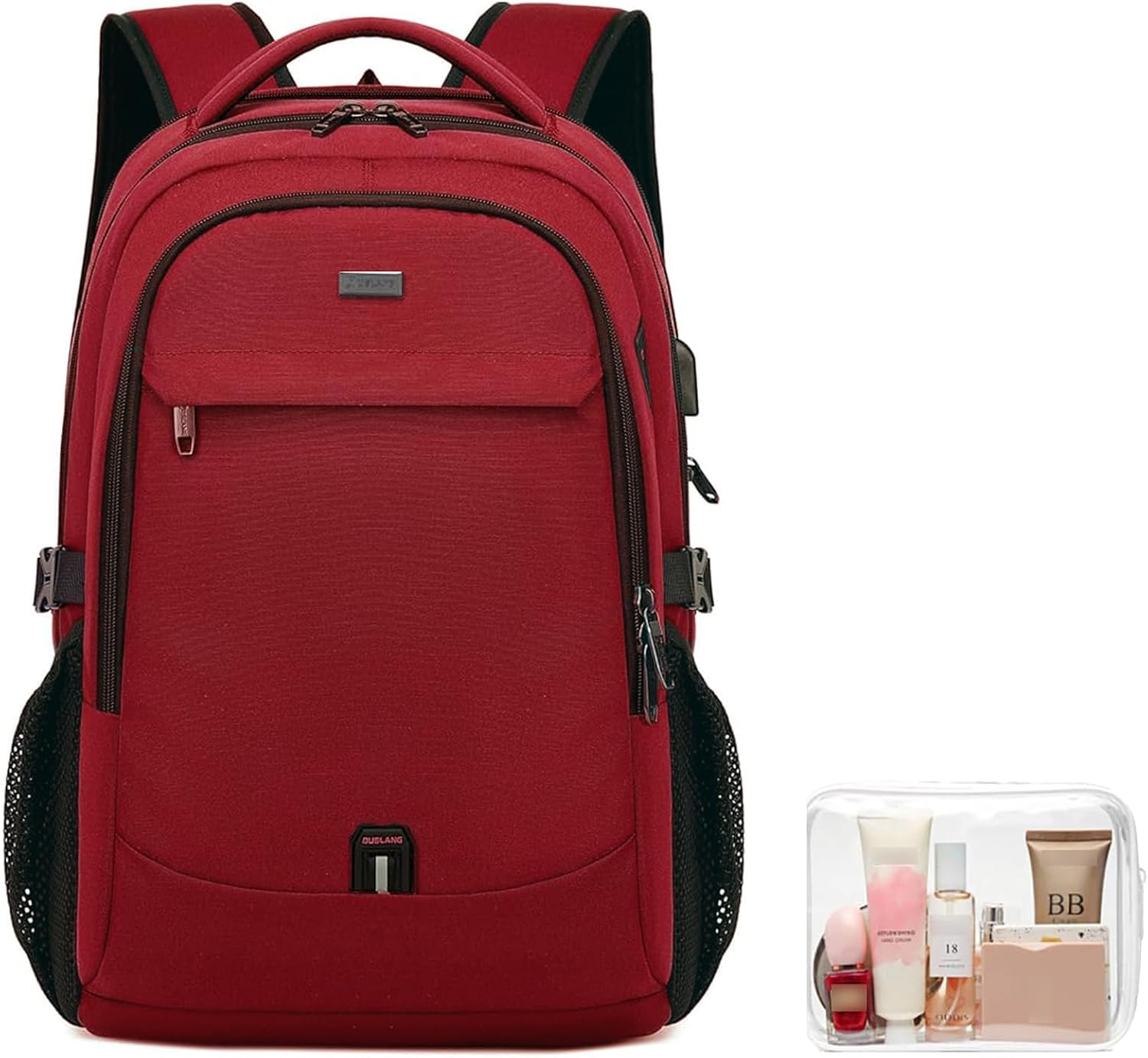 17 Inch Laptop Backpack with USB Charging Port, Water Resistant