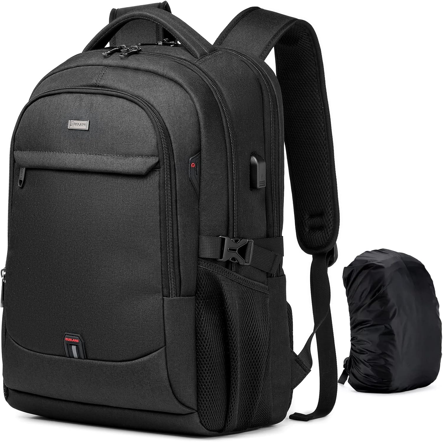 17 Inch Laptop Backpack with USB Charging Port, Water Resistant