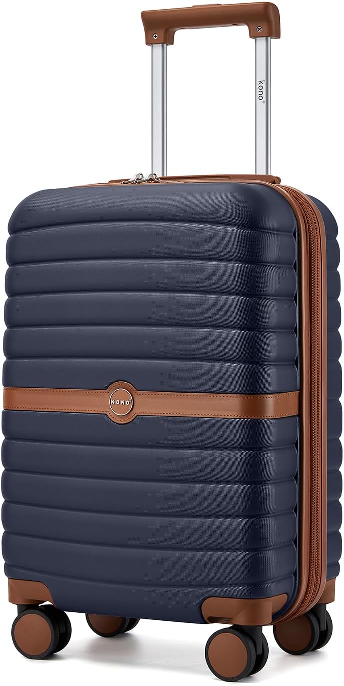 20 Inch Expandable Cabin Suitcase in Hard Shell PC and ABS