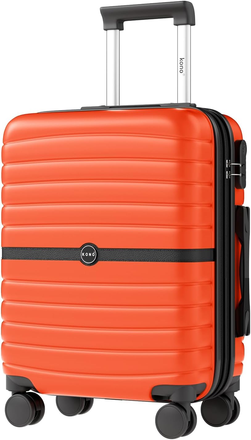 20 Inch Expandable Cabin Suitcase in Hard Shell PC and ABS