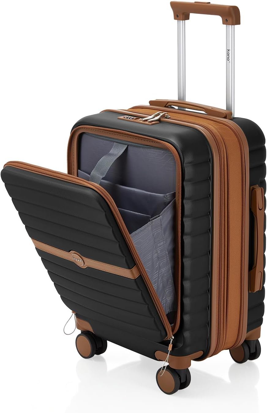 20 Inch Expandable Cabin Suitcase in Hard Shell PC and ABS