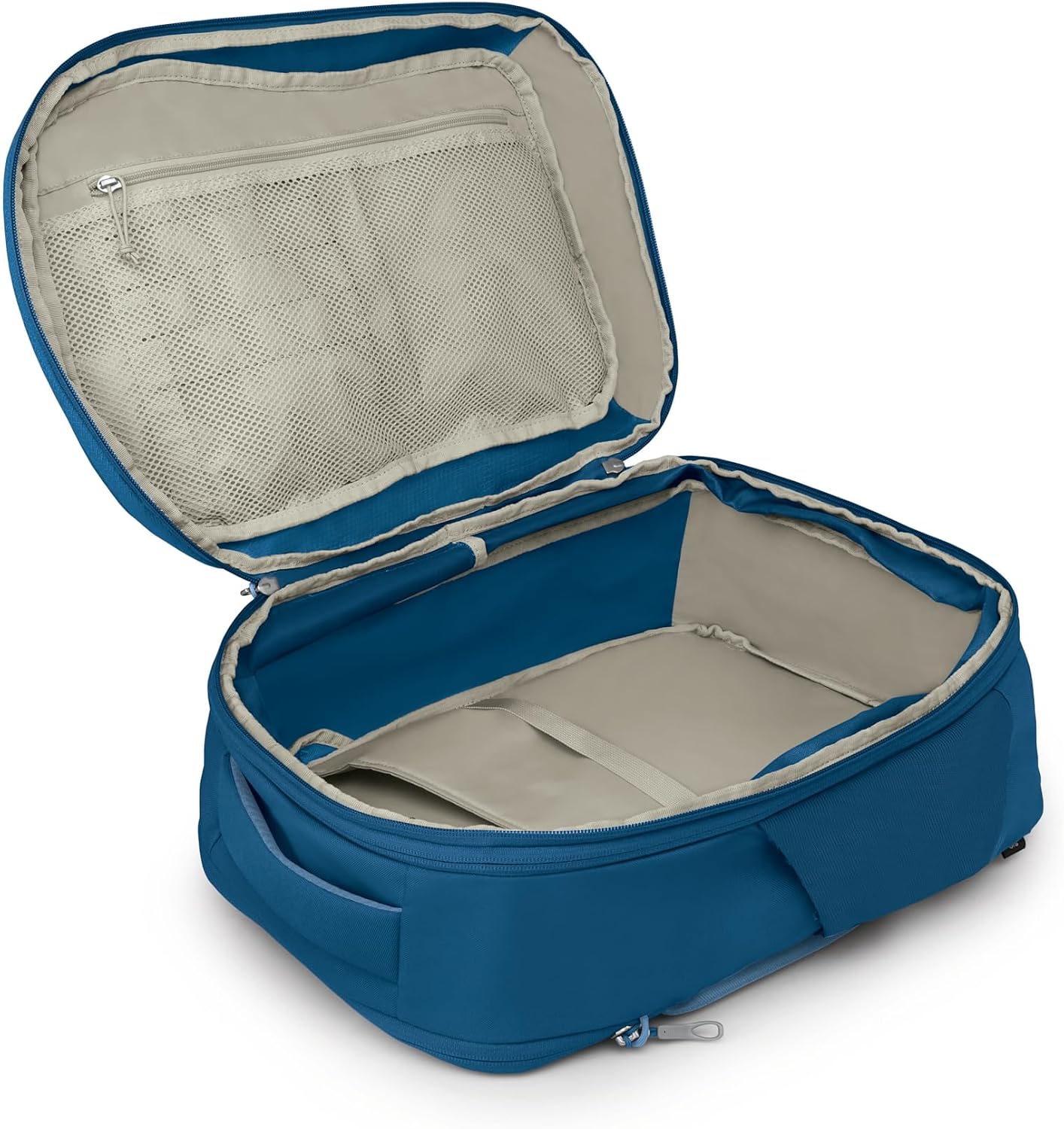 26 Plus 6 Litre Expandable Travel Pack with Laptop Sleeve, Blue