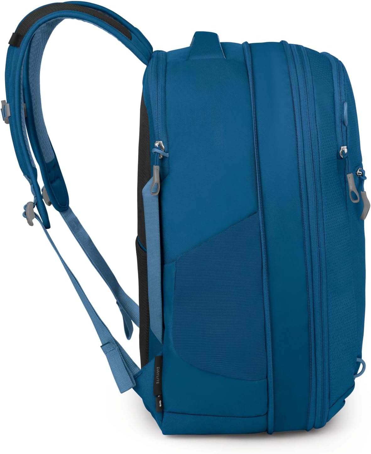 26 Plus 6 Litre Expandable Travel Pack with Laptop Sleeve, Blue