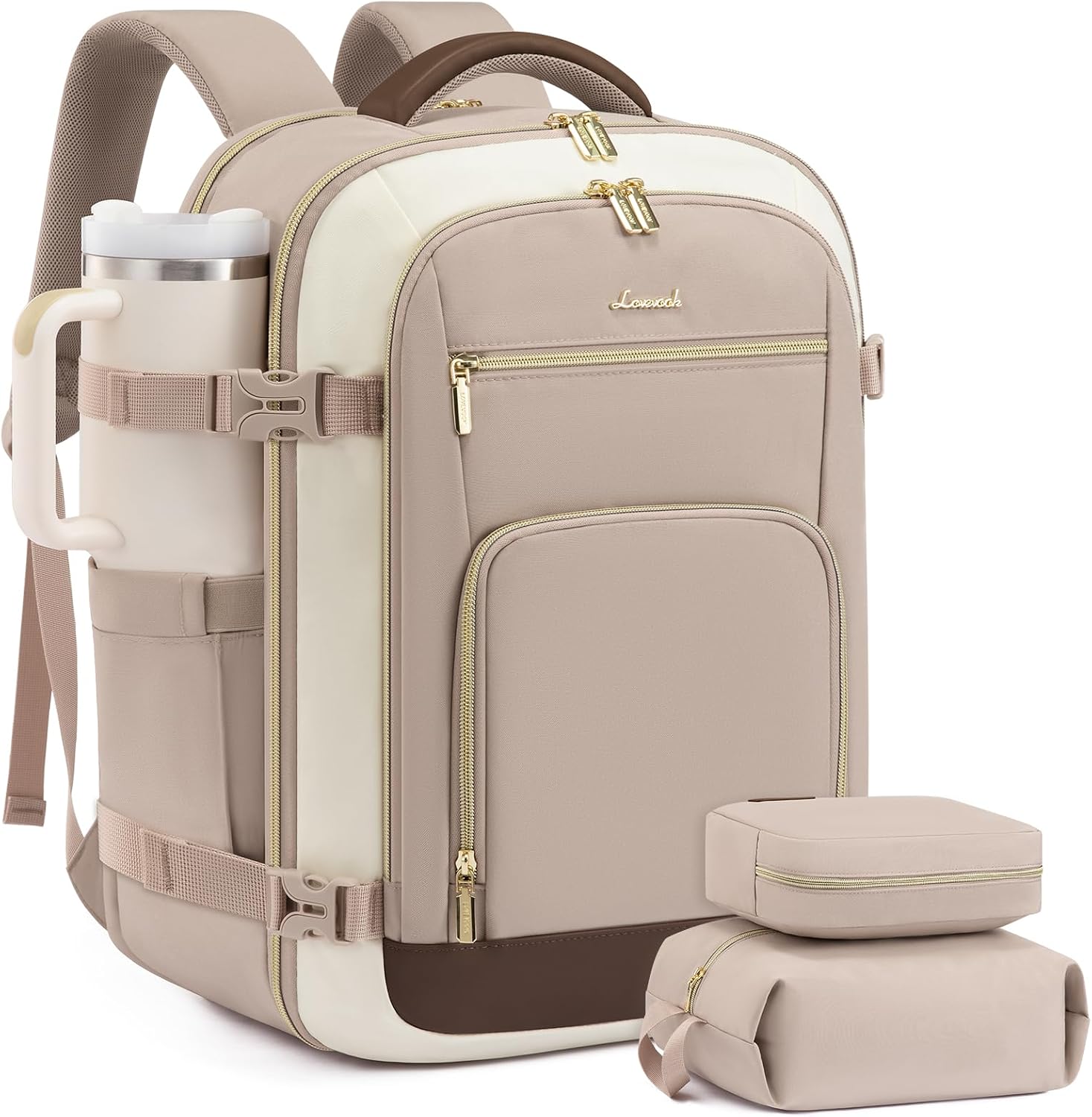 40L Cabin Travel Backpack for Women, Fits a 17 Inch Laptop