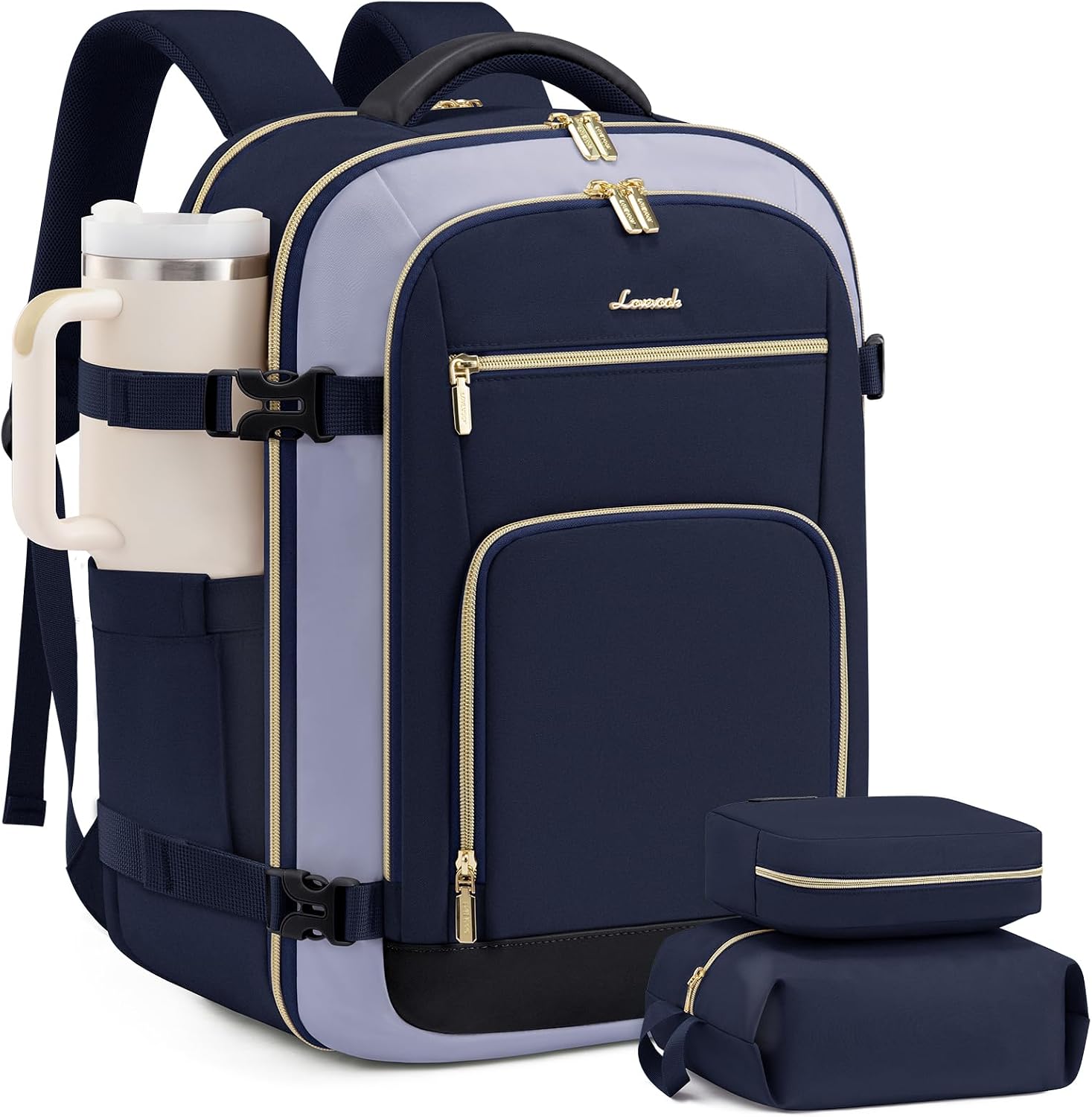 40L Cabin Travel Backpack for Women, Fits a 17 Inch Laptop