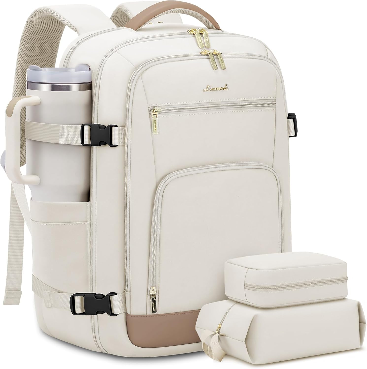 40L Cabin Travel Backpack for Women, Fits a 17 Inch Laptop