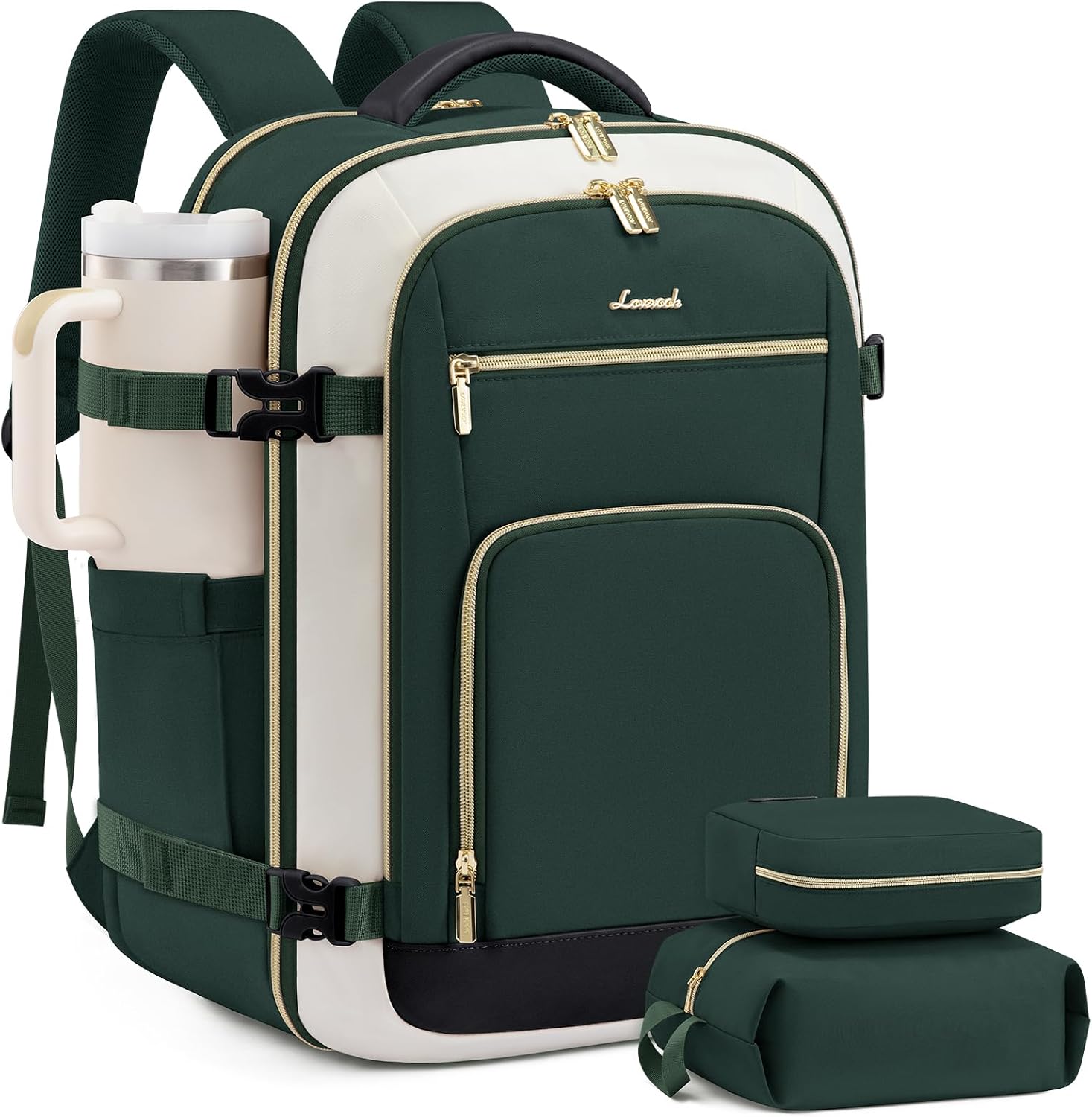 40L Cabin Travel Backpack for Women, Fits a 17 Inch Laptop