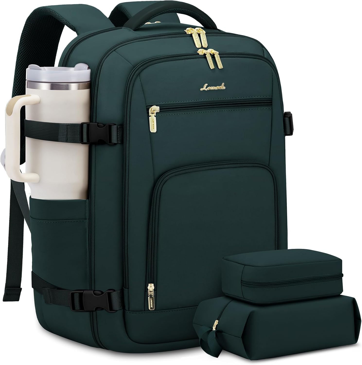 40L Cabin Travel Backpack for Women, Fits a 17 Inch Laptop