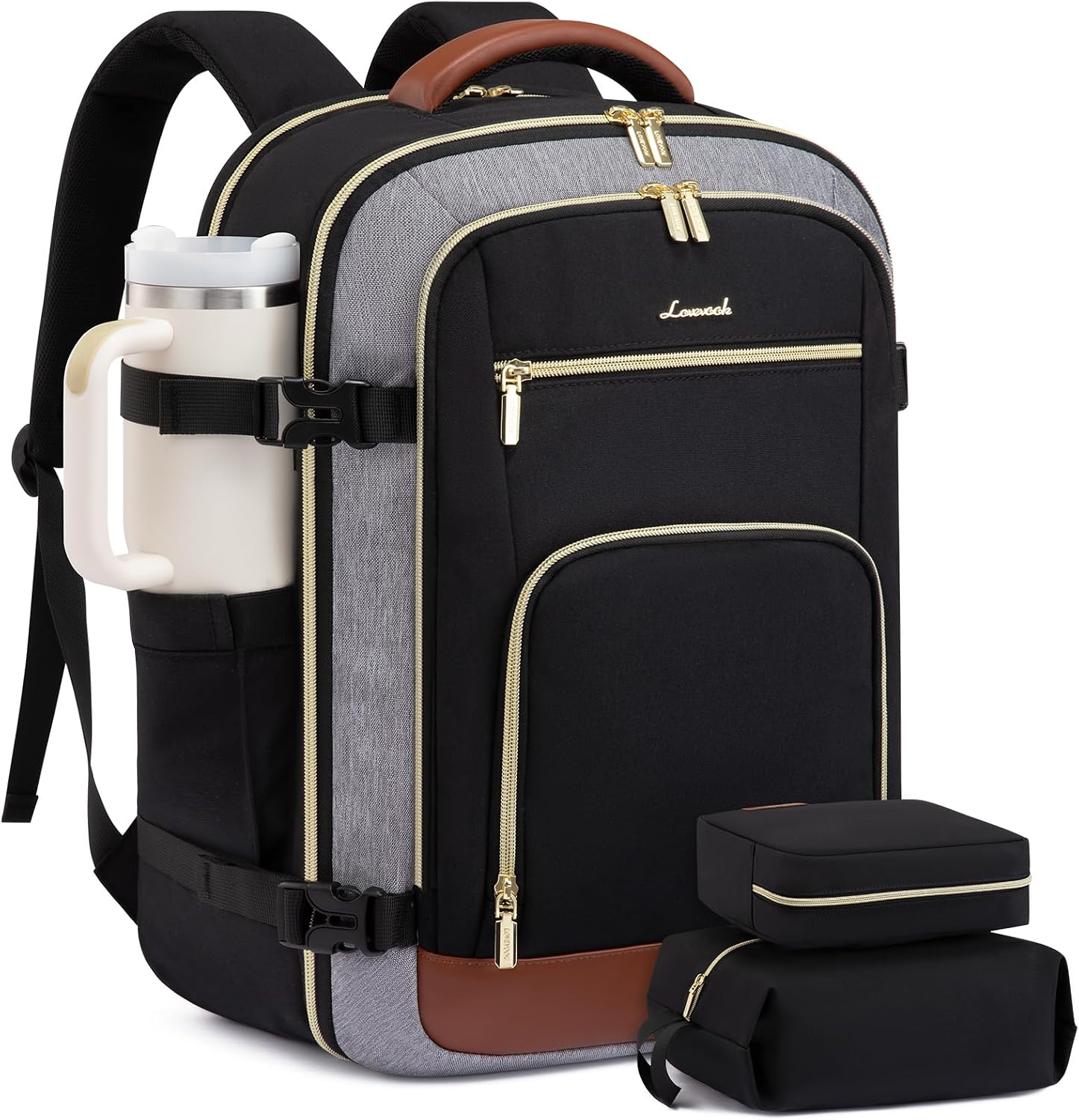 40L Cabin Travel Backpack for Women, Fits a 17 Inch Laptop