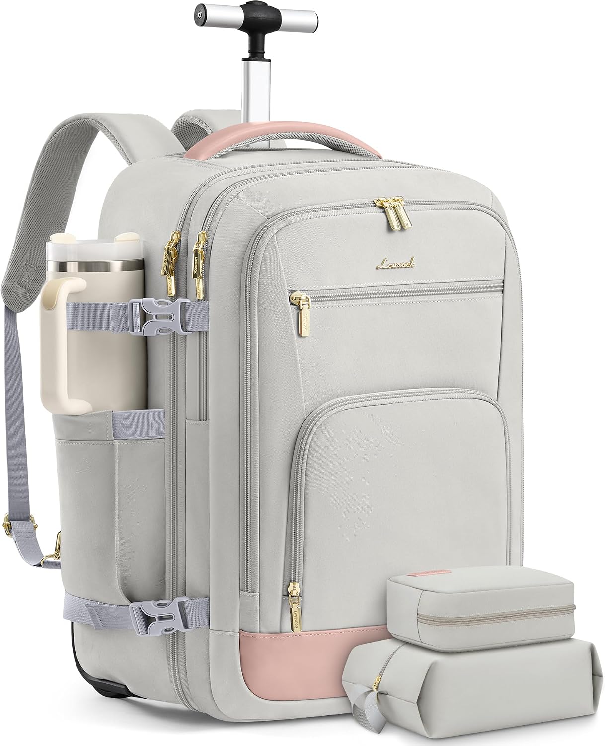 40L Cabin Travel Backpack for Women, Fits a 17 Inch Laptop