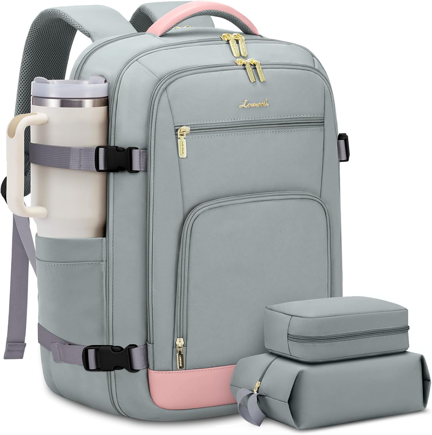 40L Cabin Travel Backpack for Women, Fits a 17 Inch Laptop