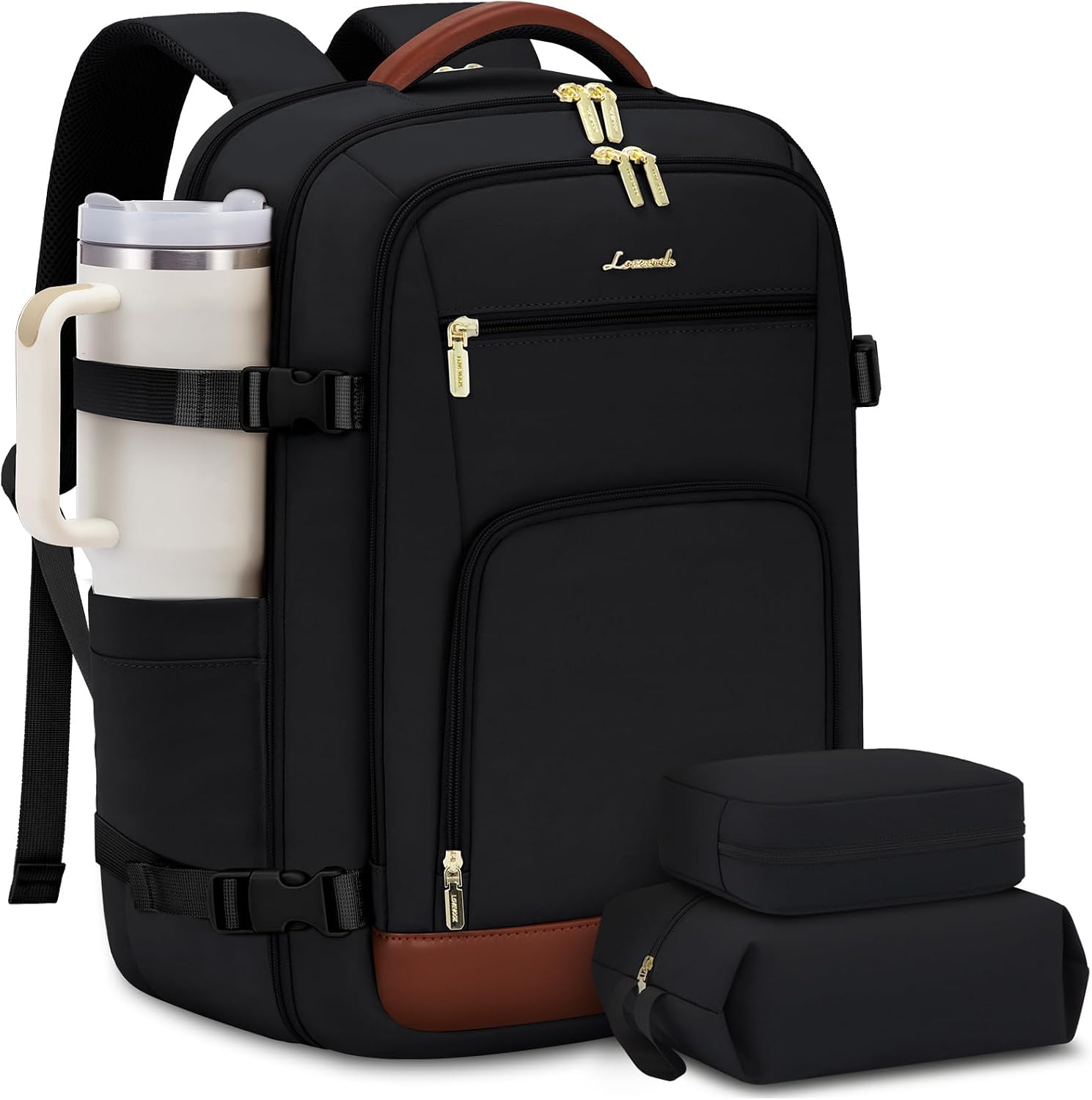 40L Cabin Travel Backpack for Women, Fits a 17 Inch Laptop