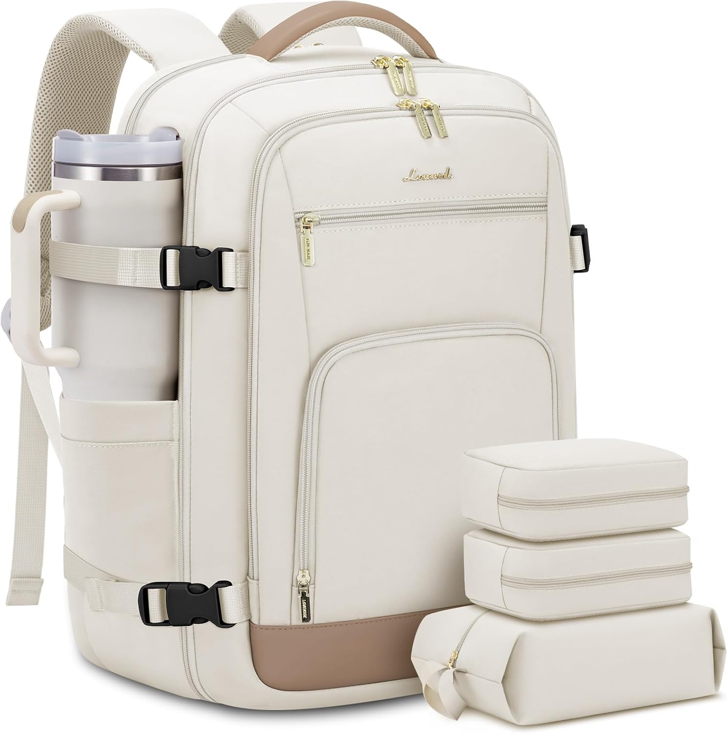 40L Cabin Travel Backpack for Women, Fits a 17 Inch Laptop
