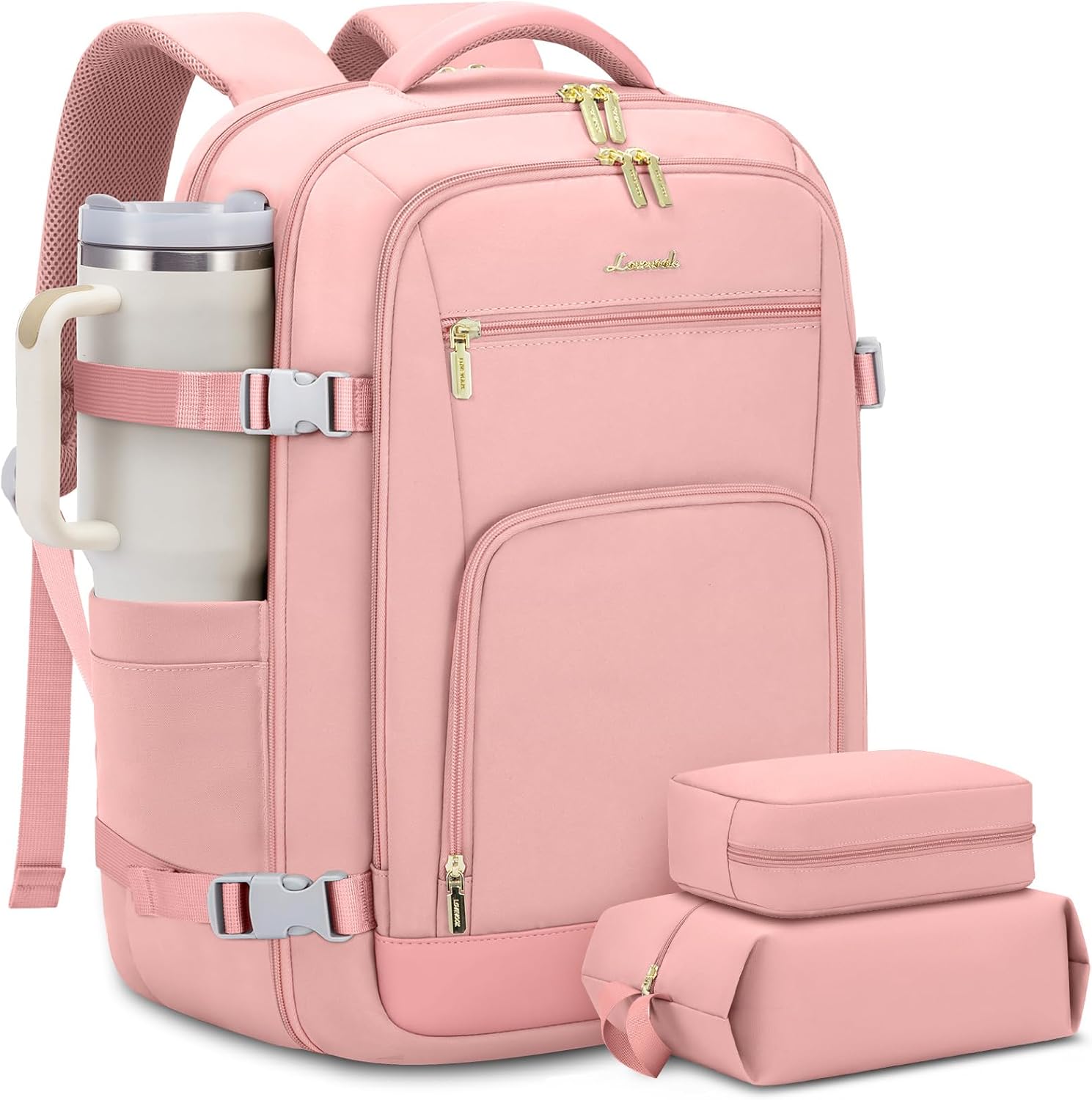 40L Cabin Travel Backpack for Women, Fits a 17 Inch Laptop