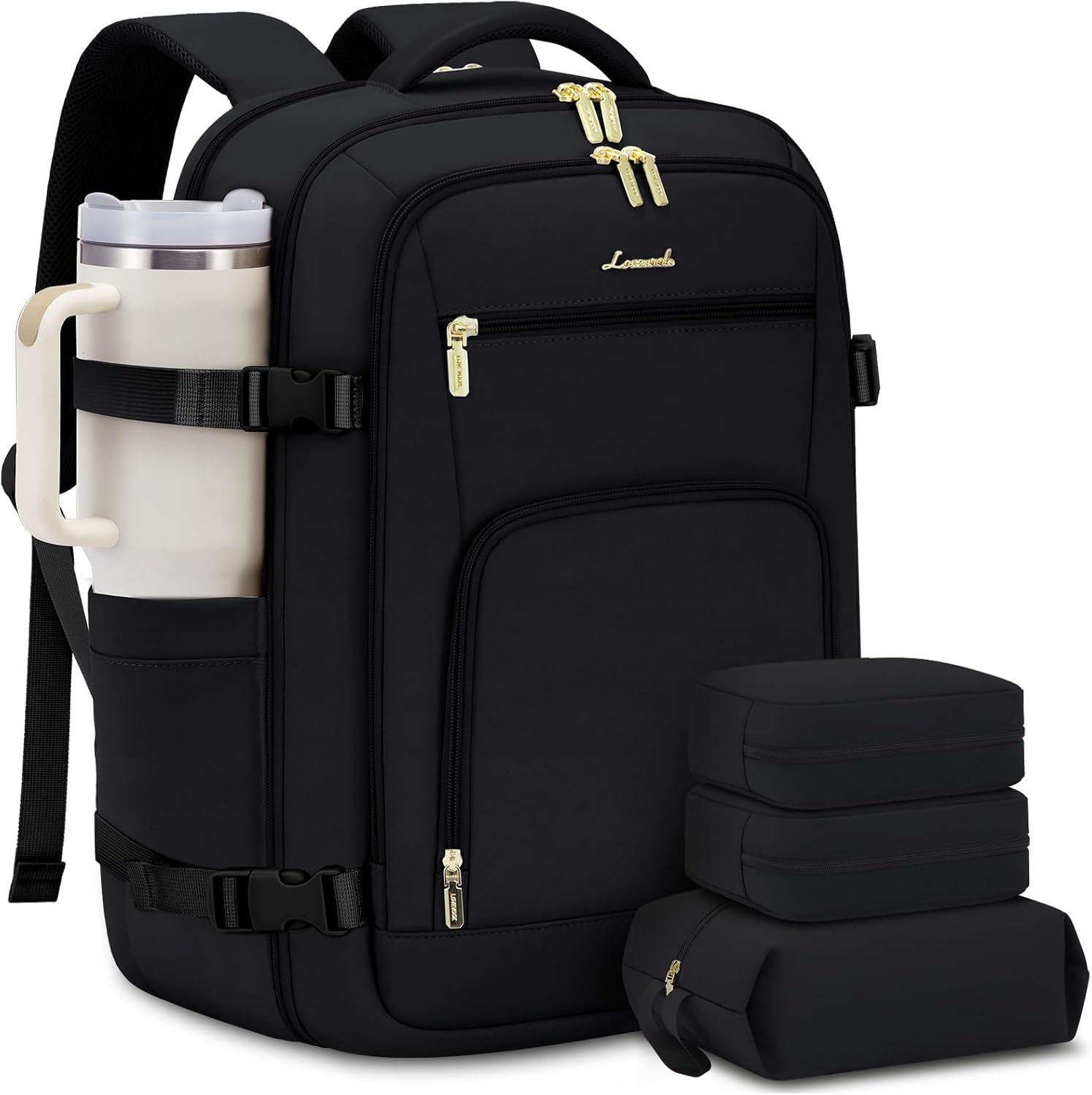 40L Cabin Travel Backpack for Women, Fits a 17 Inch Laptop