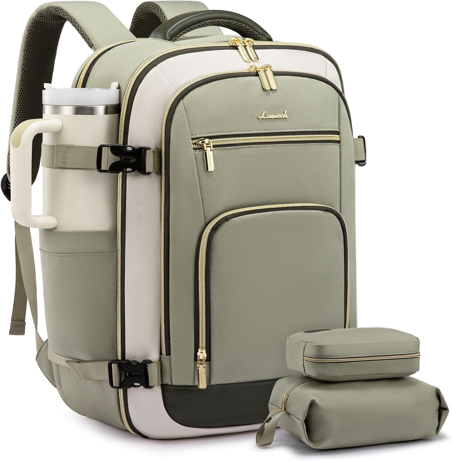 40L Cabin Travel Backpack for Women, Fits a 17 Inch Laptop