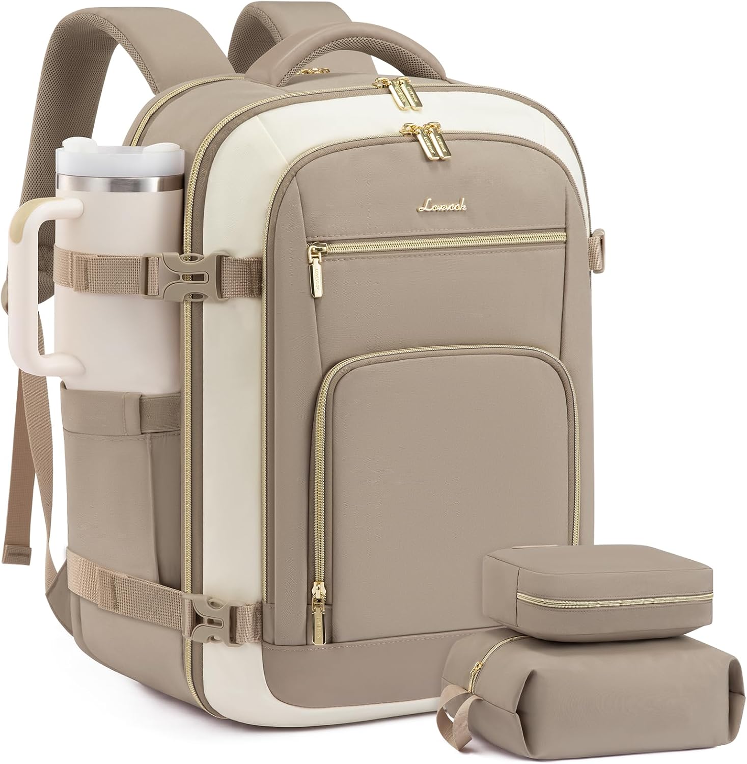 40L Cabin Travel Backpack for Women, Fits a 17 Inch Laptop