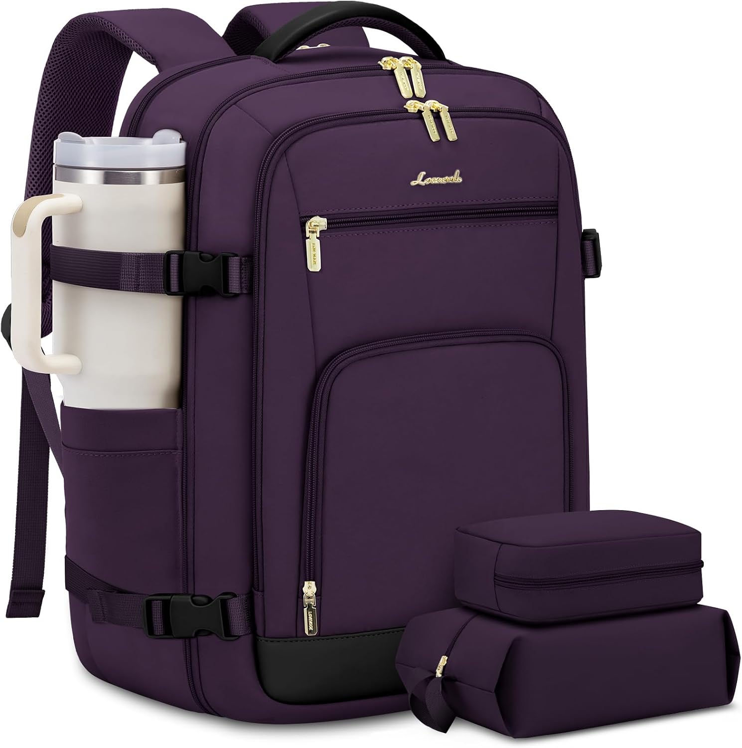 40L Cabin Travel Backpack for Women, Fits a 17 Inch Laptop