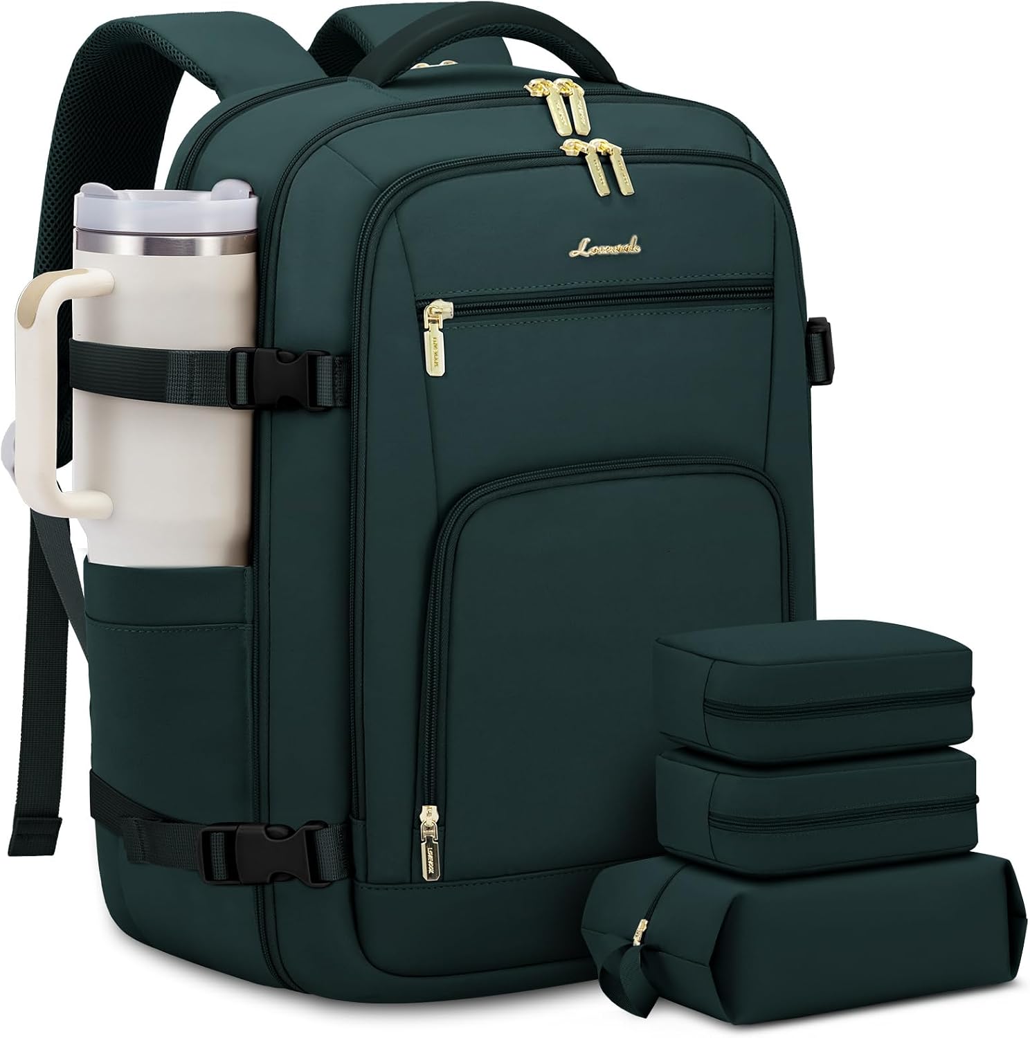 40L Cabin Travel Backpack for Women, Fits a 17 Inch Laptop