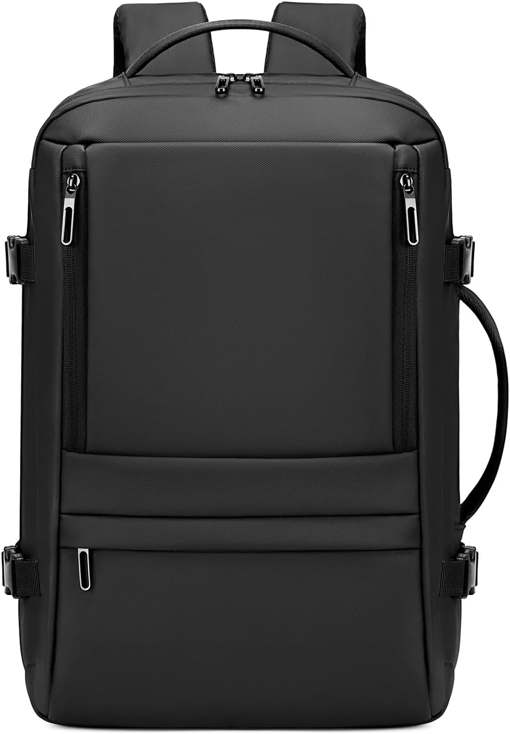 40L Expandable Cabin Travel Backpack in Black