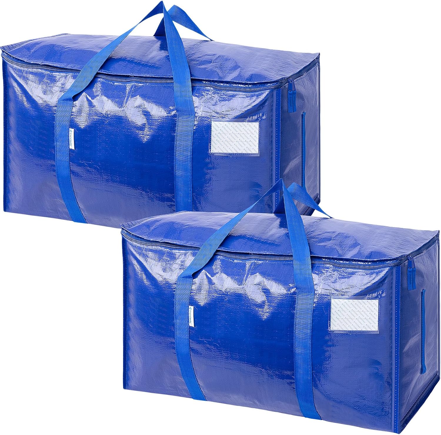 6 Pack Extra Large Moving and Storage Bags, Heavy Duty