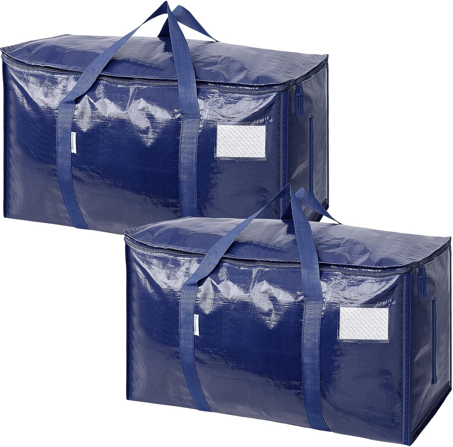 6 Pack Extra Large Moving and Storage Bags, Heavy Duty