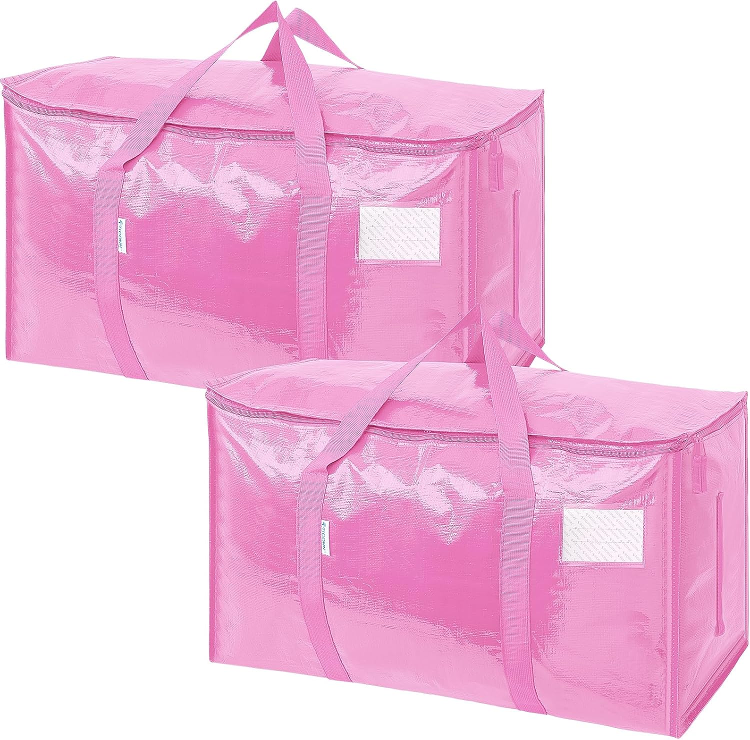 6 Pack Extra Large Moving and Storage Bags, Heavy Duty