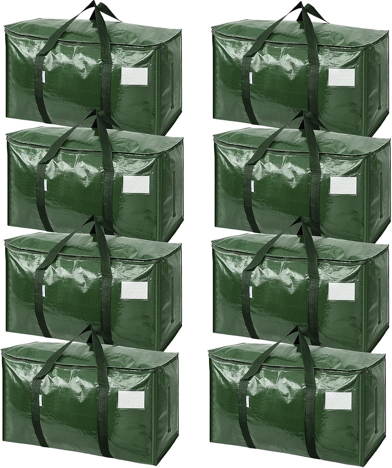 6 Pack Extra Large Moving and Storage Bags, Heavy Duty