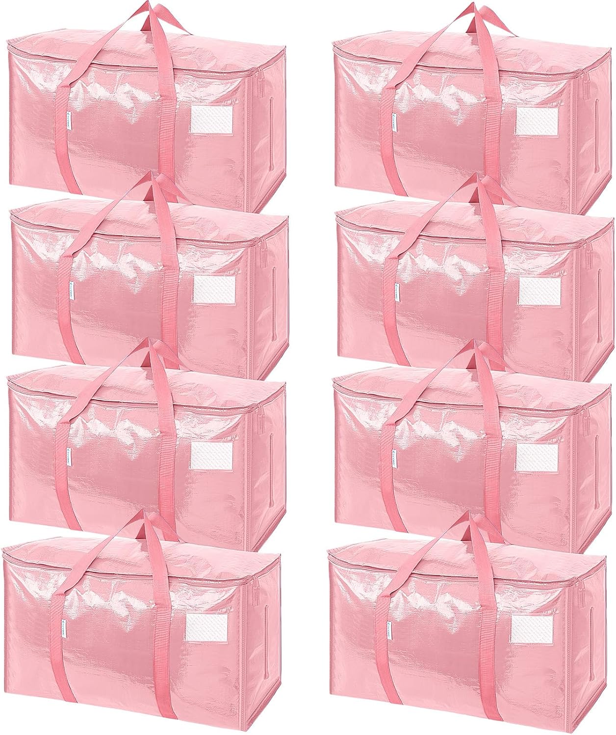 6 Pack Extra Large Moving and Storage Bags, Heavy Duty