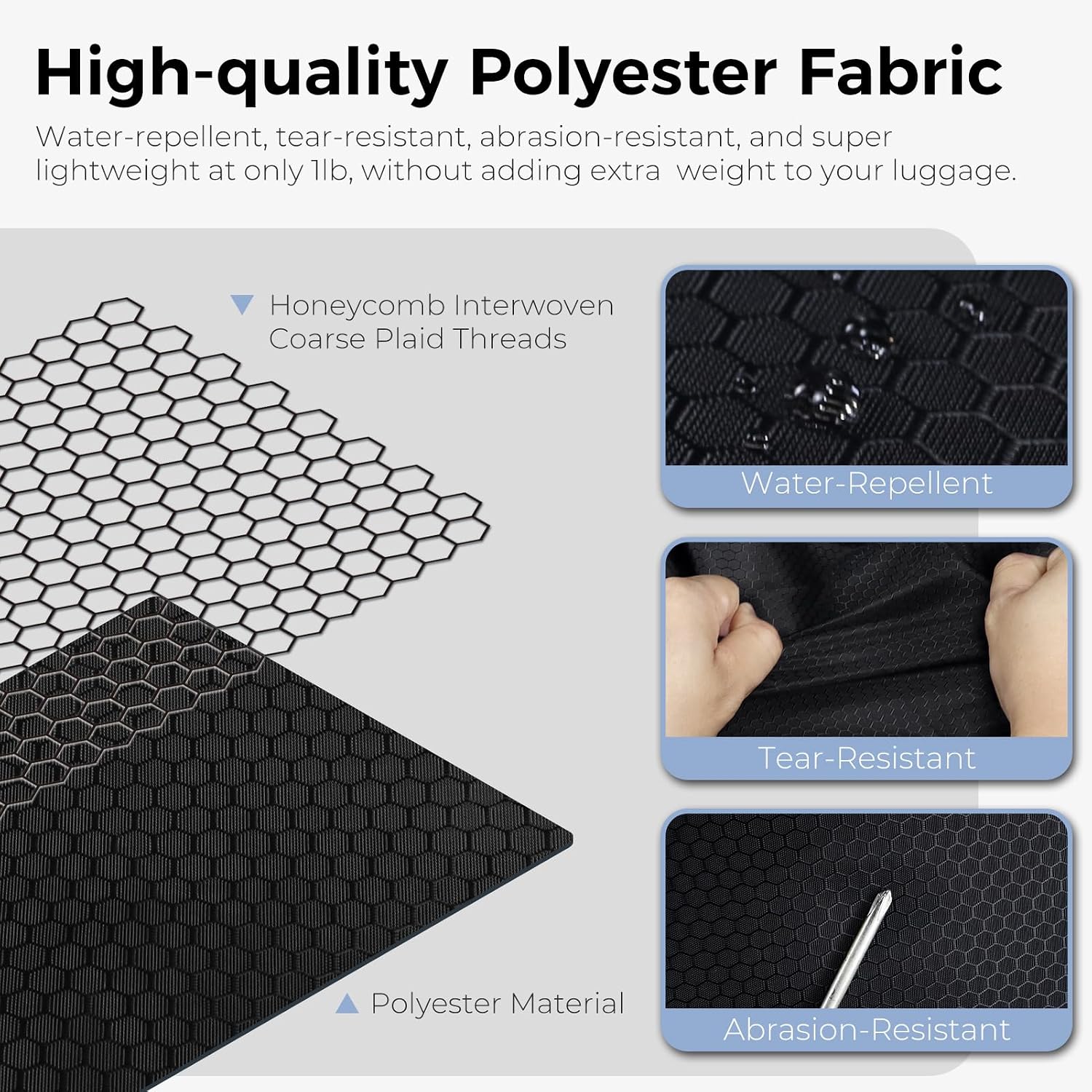 65L Foldable Travel Duffle Bag with Shoe Compartment