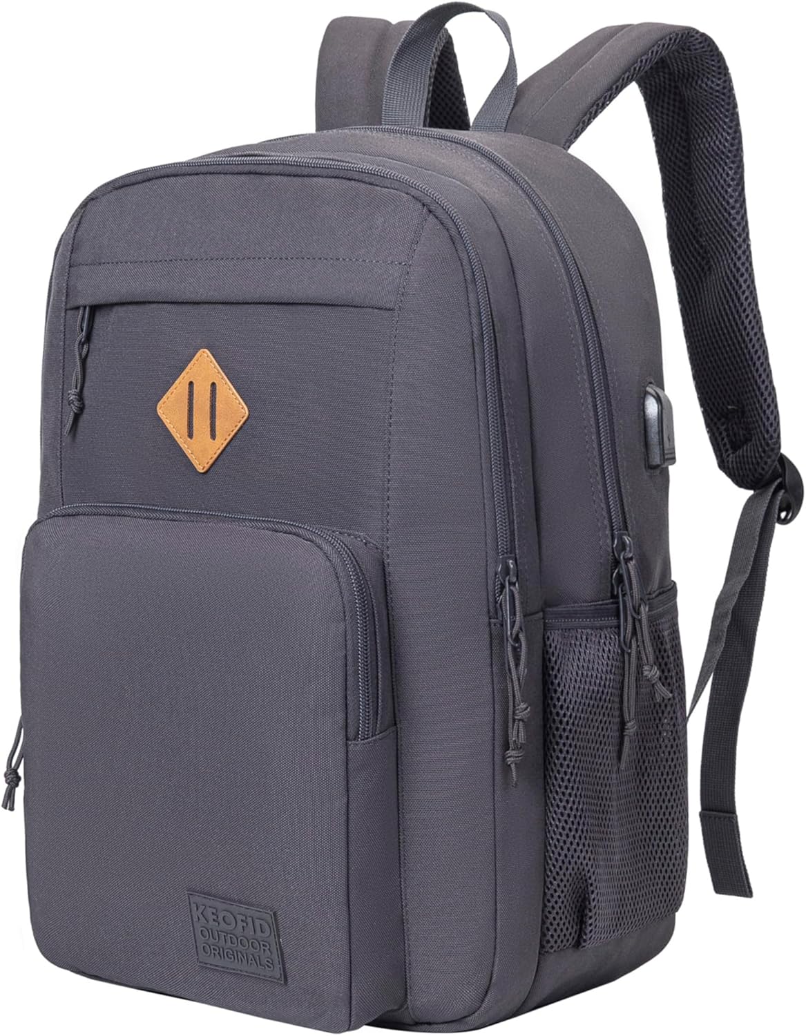 Anti Theft Laptop Backpack with USB Charging Port for Work and College