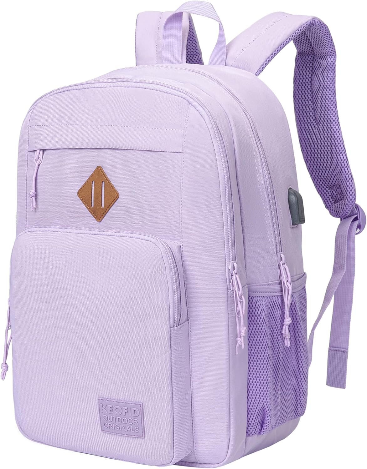 Anti Theft Laptop Backpack with USB Charging Port for Work and College