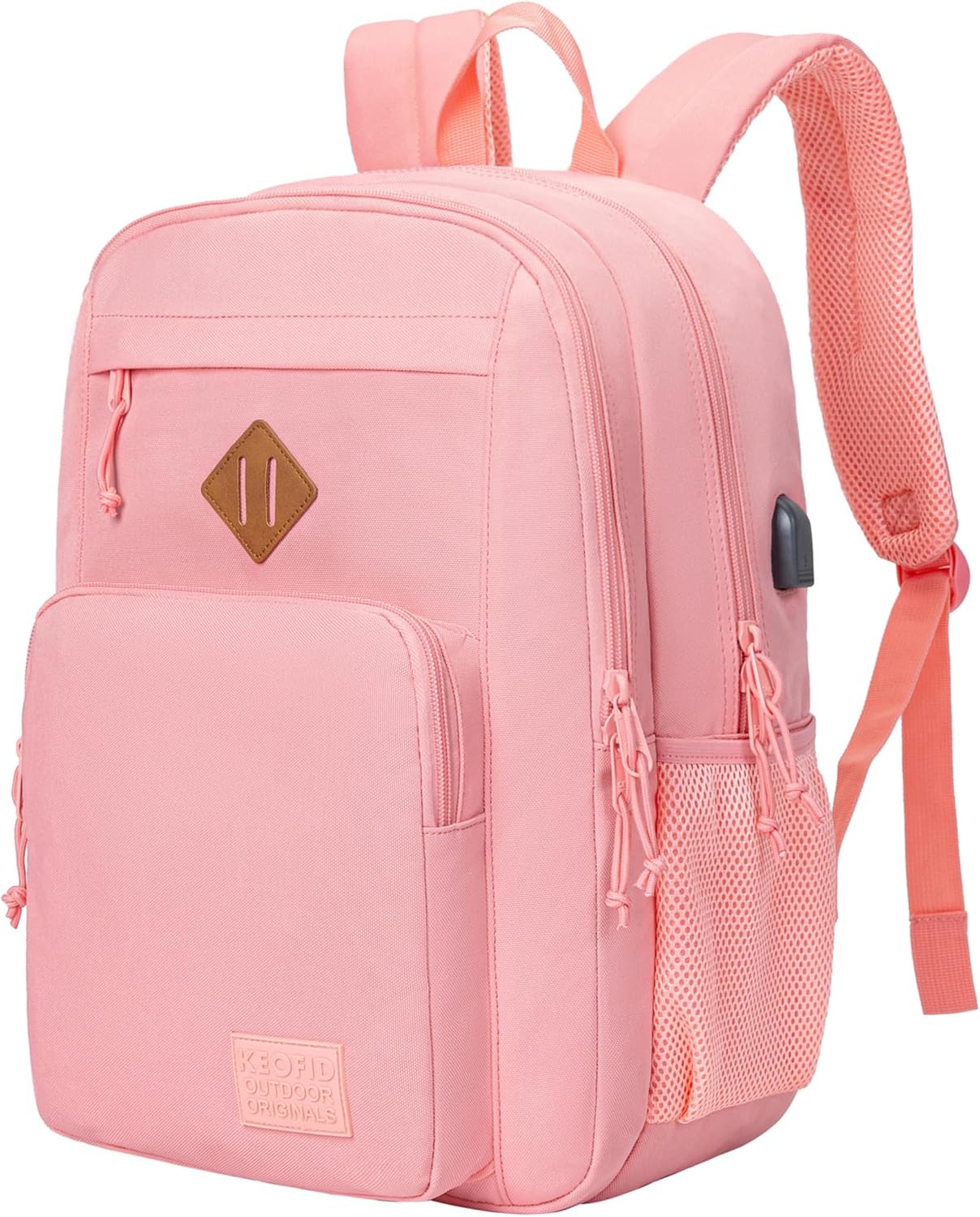 Anti Theft Laptop Backpack with USB Charging Port for Work and College