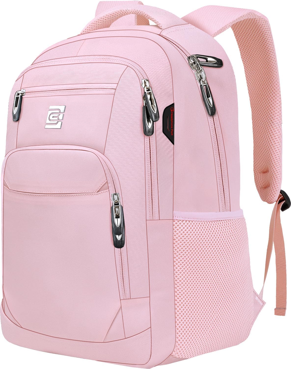 Anti Theft Slim Laptop Backpack, Water Resistant Business Bag