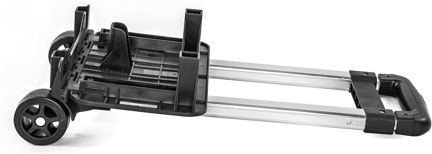 Compact Folding Luggage Cart, Lightweight Travel Trolley