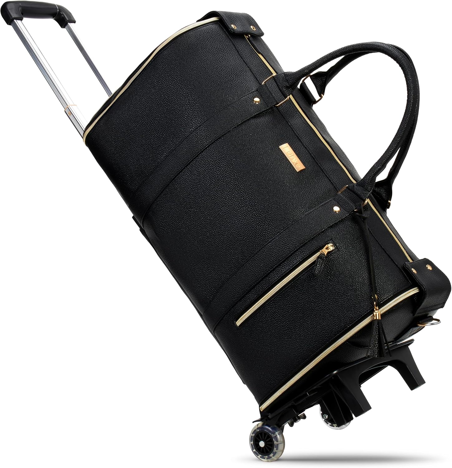 Convertible Cabin Garment Roller Bag with Shoe Pouch and Shoulder Strap