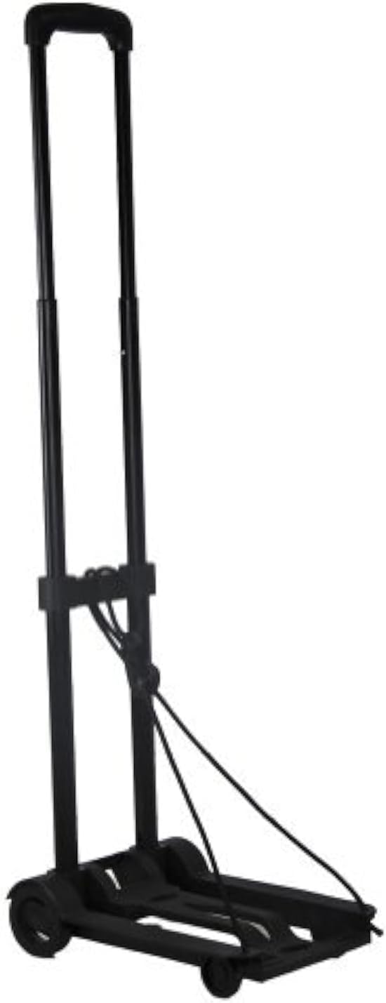 Folding Luggage Cart with Rollers for Bags and Boxes